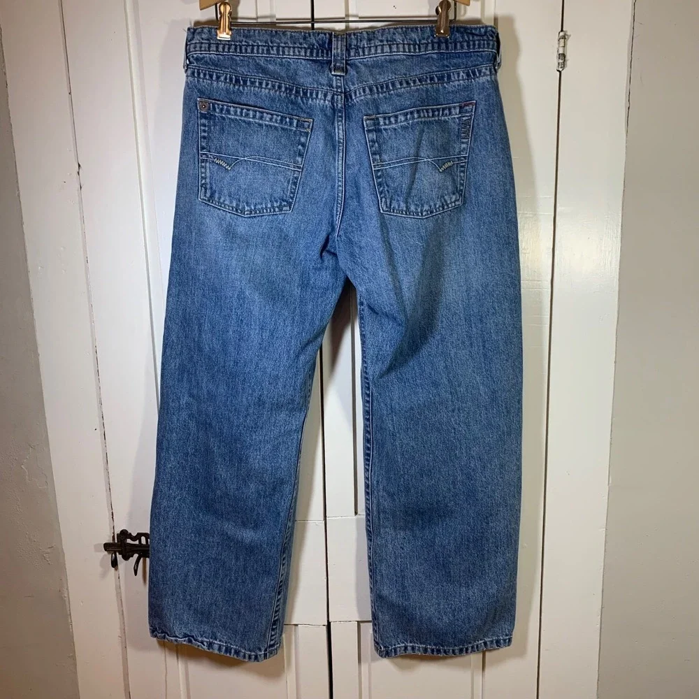 BDG Urban Outfitters Mens Relaxed Baggie Leg Jeans 34x32 (34x29)‎ Blue Denim